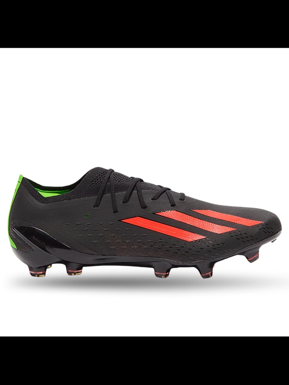 adidas X Speedportal+ FG Soccer Cleats Black Red GW6149 Men’s Size 10.5 w/ Bag